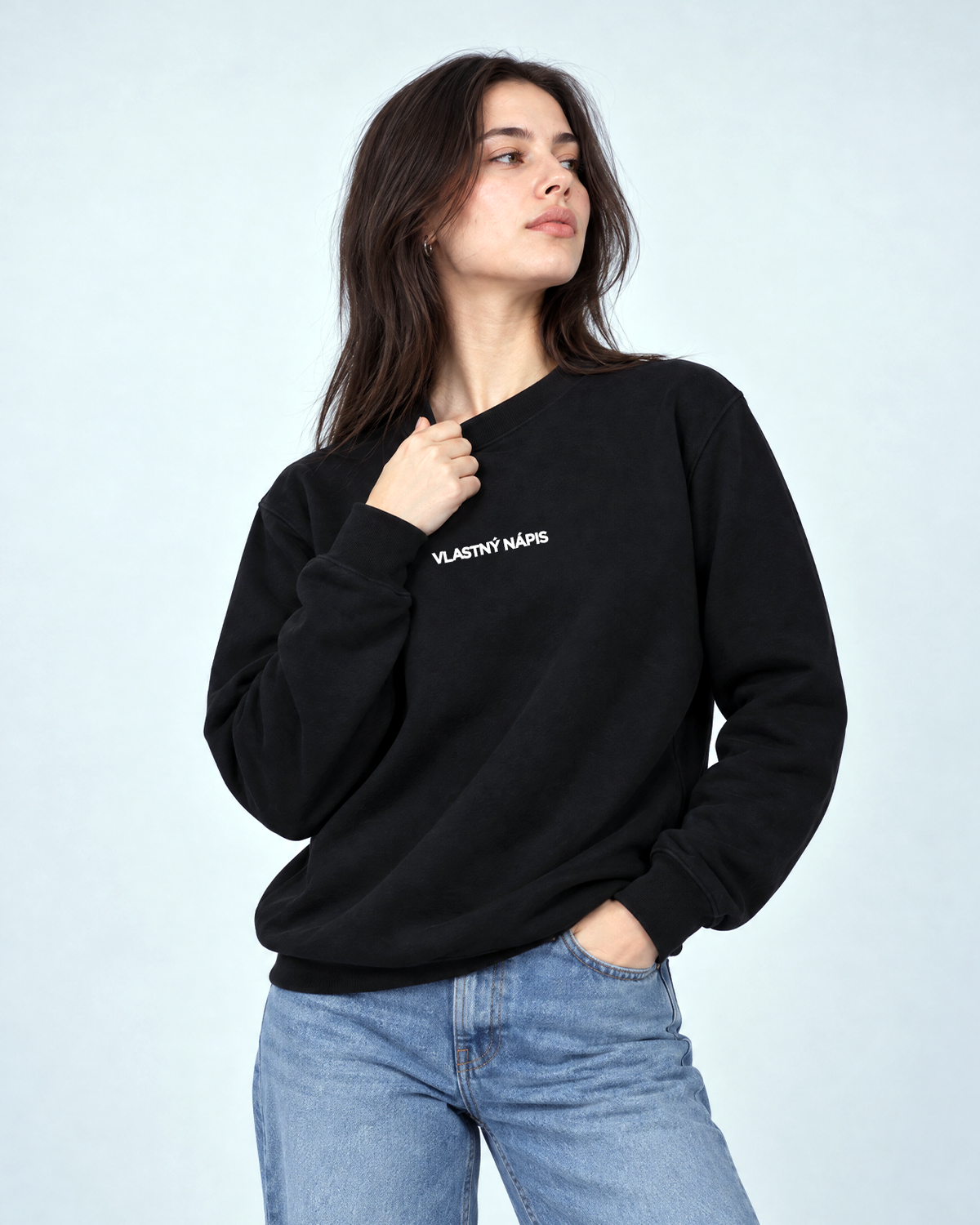 Mikina s vlastným nápisom Unisex