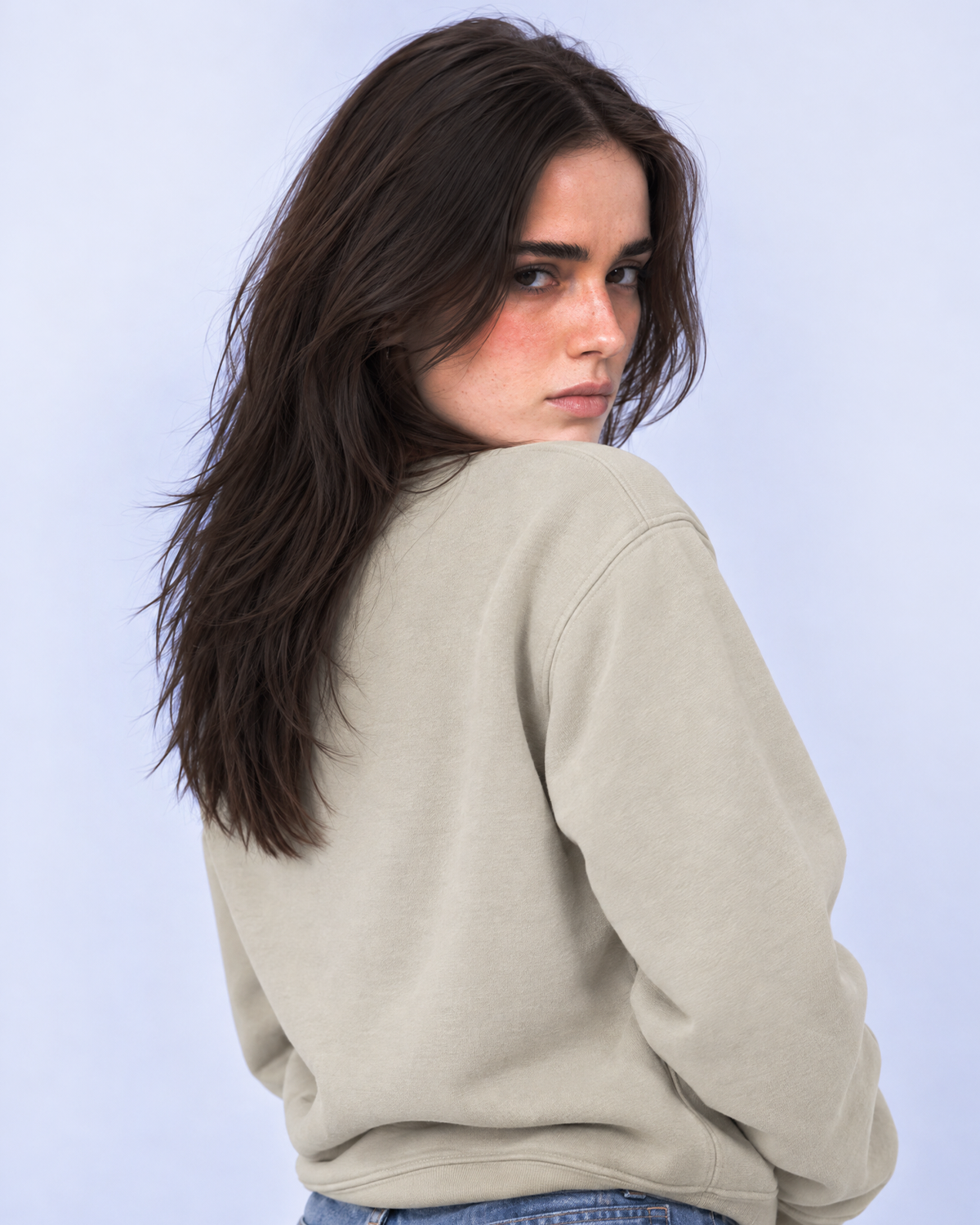 Basics unisex mikina šedá