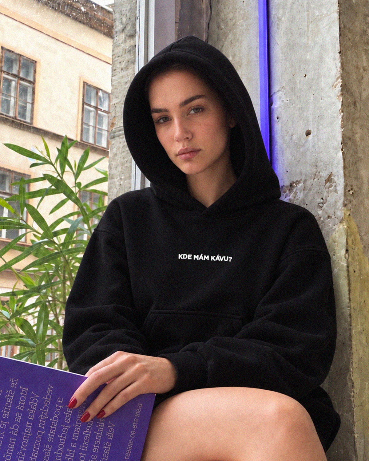 Kde mám kávu? unisex mikina s kapucňou