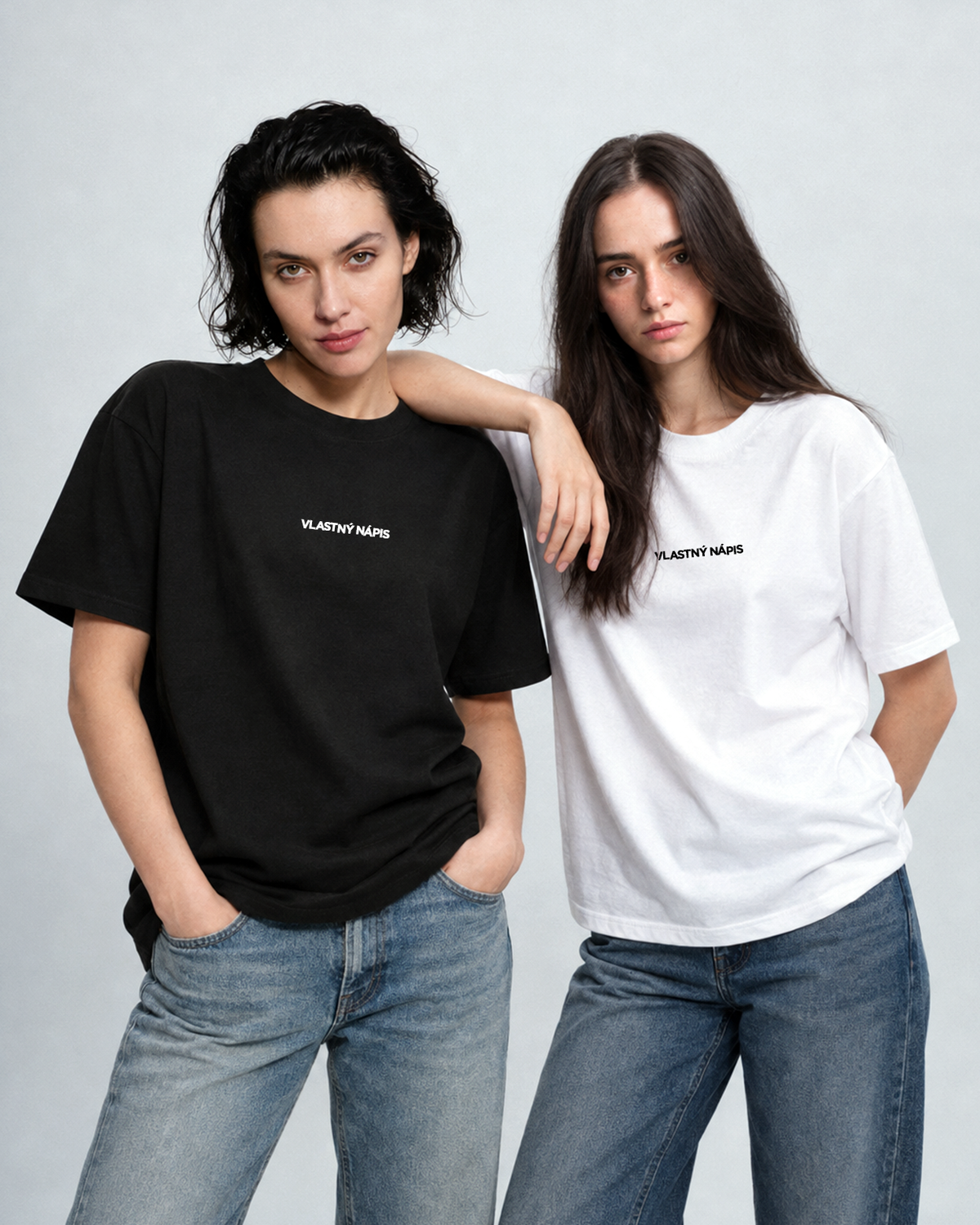 Tričko s vlastným nápisom Unisex