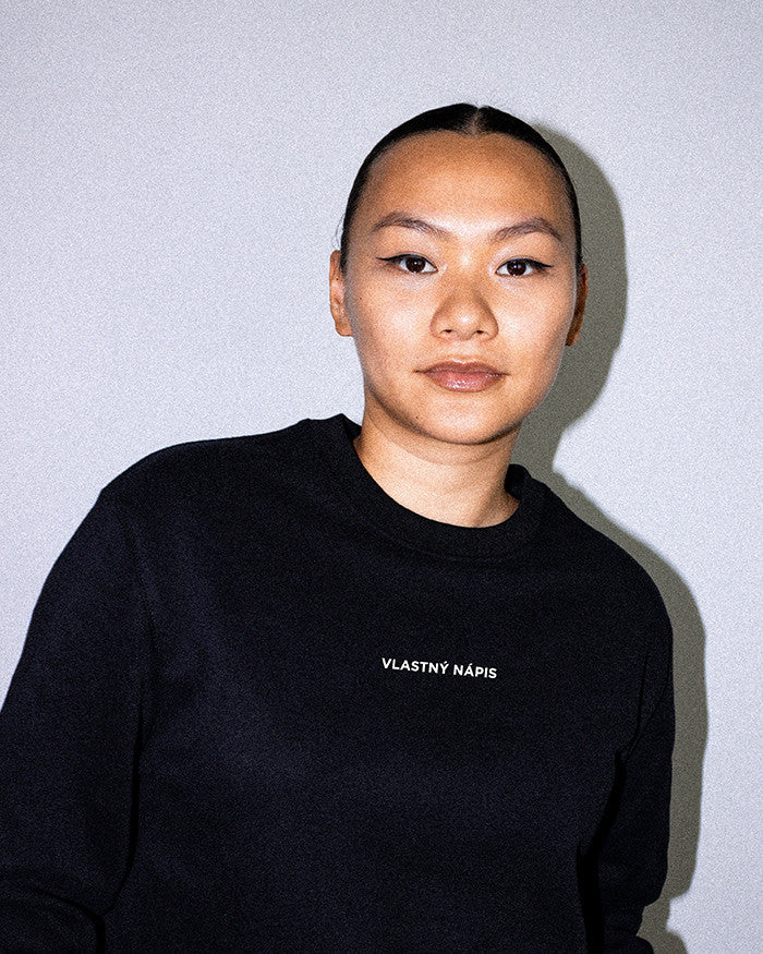 Mikina s vlastným nápisom Unisex