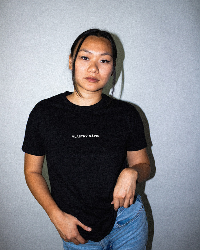Tričko s vlastným nápisom Unisex