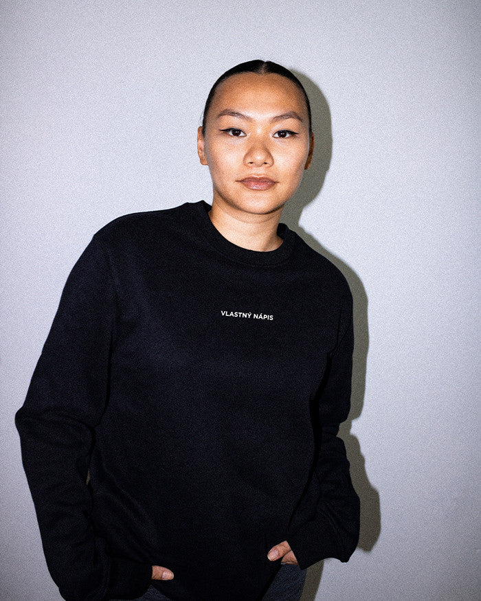 Mikina s vlastným nápisom Unisex