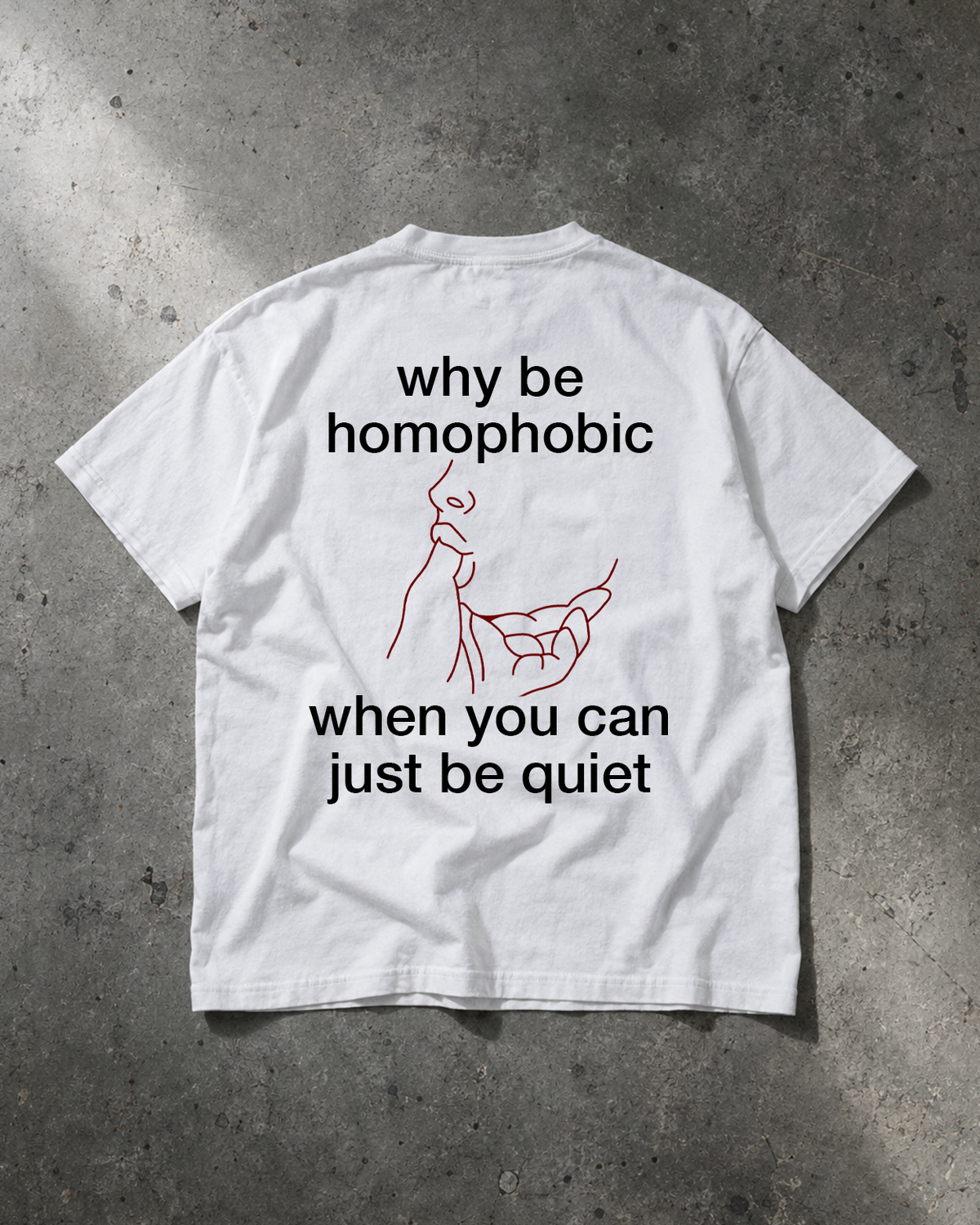Why be homophobic when you can just be quiet unisex